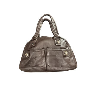 Pelle Studio Brown Leather Satchel Textured Genuine Leather Handbag
